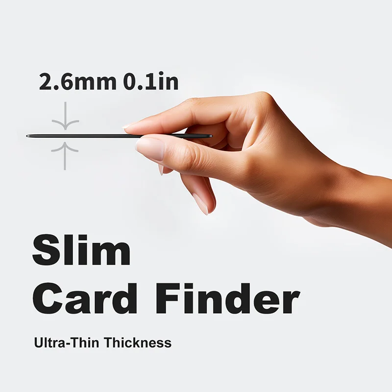 Wireless Charging ABS Material Smart Tacker For Wallet Bag Car With Apple MFi Certificated Keys Toys Finder Locator