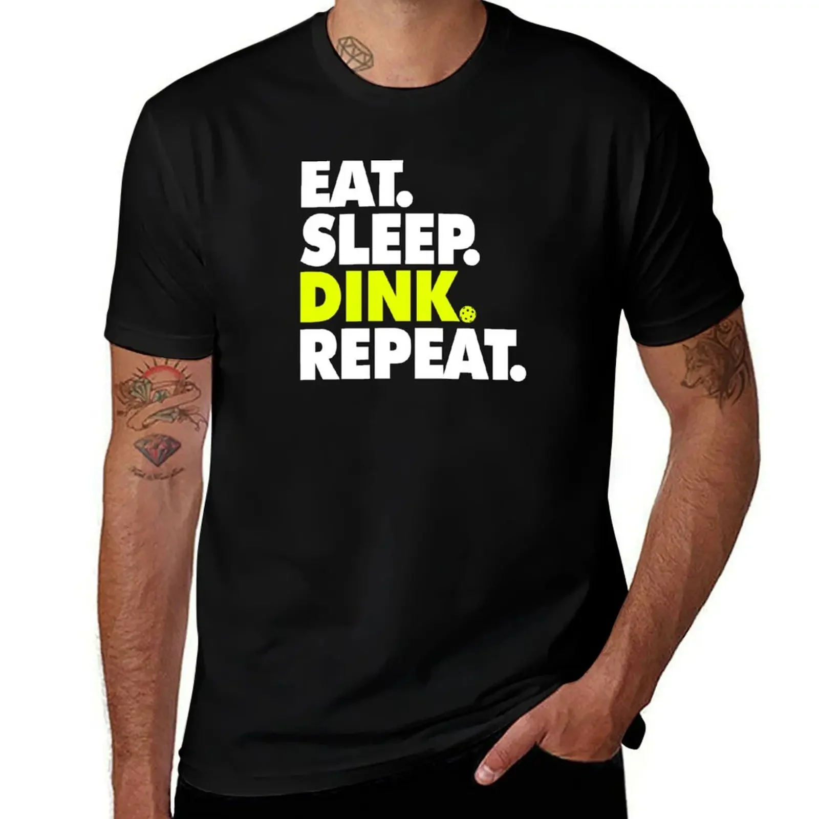 

Eat Sleep Dink Repeat - Pickleball, Dink, Eat, Sleep, Repeat T-Shirt cute clothes customs men tshirt