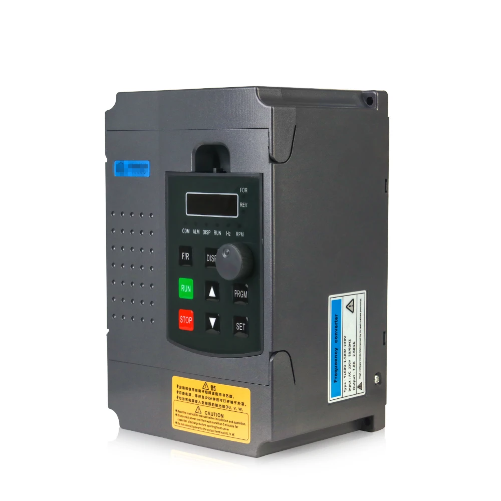 

Инвертор VFD 1,5 кВт/2,2 кВт 220 В, преобразователь частоты, привод переменной частоты, выход 3 л.с. для управления скоростью драйвера двигателя с ЧПУ