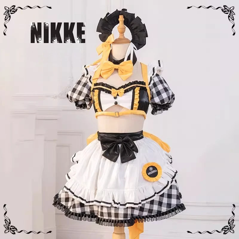 

GODDESS OF VICTORY: NIKKE Anies Cosplay Costume Anies Maid Outfit Hallowen Party Play Role Clothes Clothing