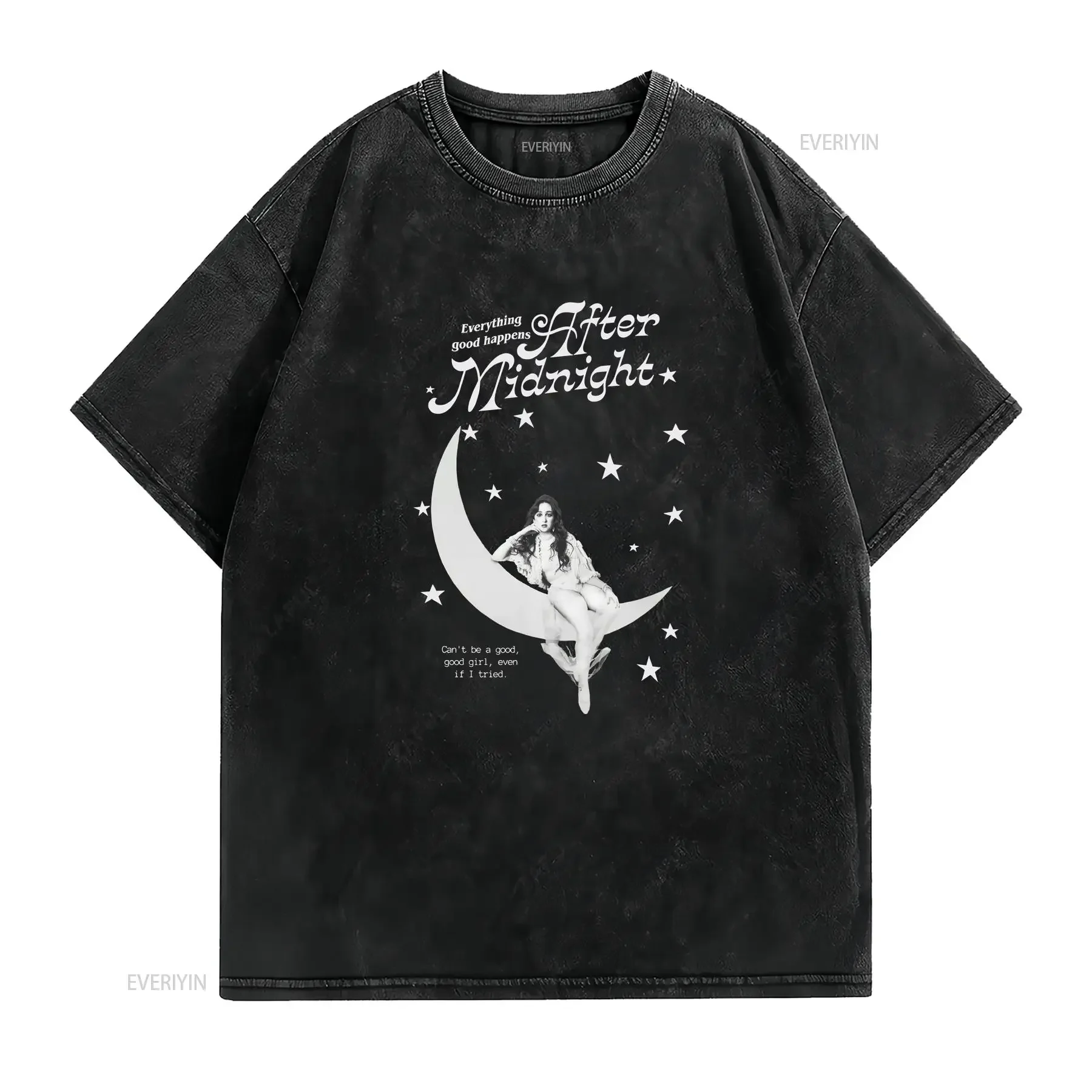 Chappell Roan After MidnighT T Shirt Everything Good Happens S 5Xl vintage Washed streetwear fashion Breathable