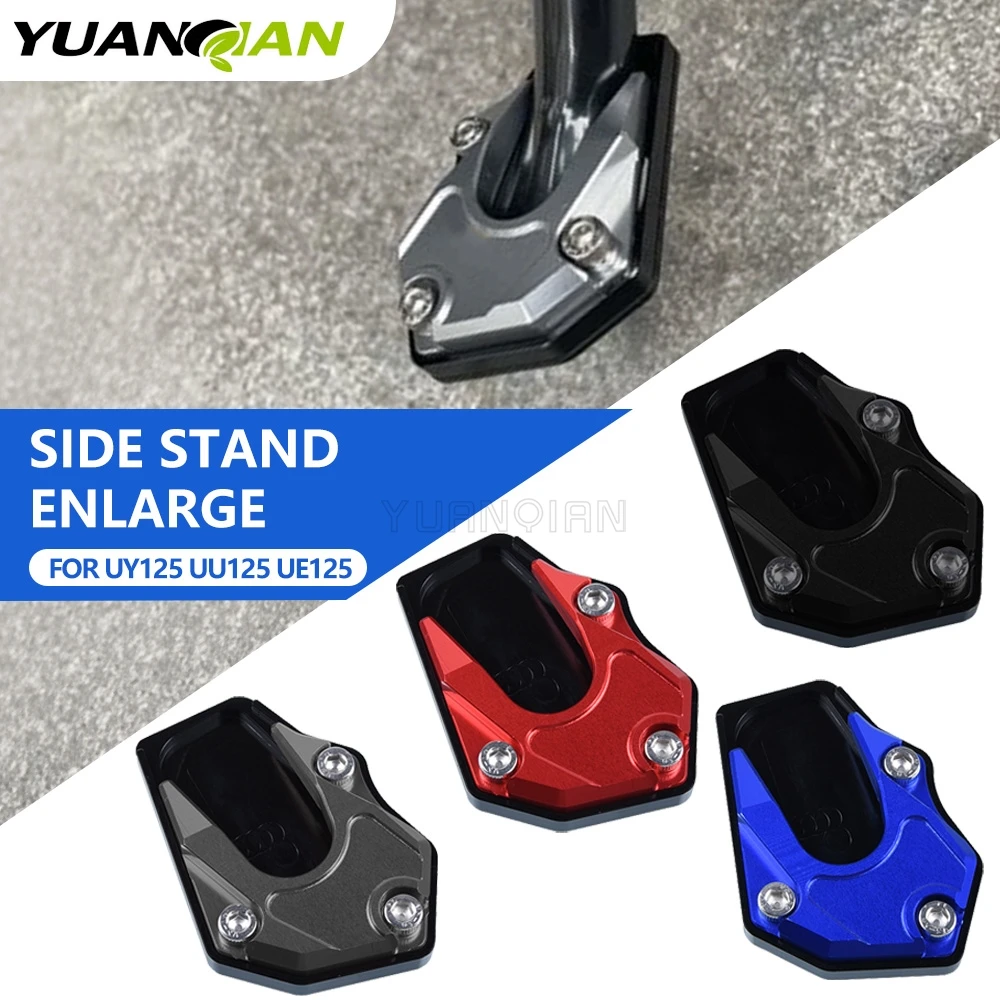 FOR SUZUKI UY125 UU125 UE125 2020-2021-2022-2023 Motorcycle Foot Side Stand Pad Plate Kickstand Enlarge Support 125 2024 2023