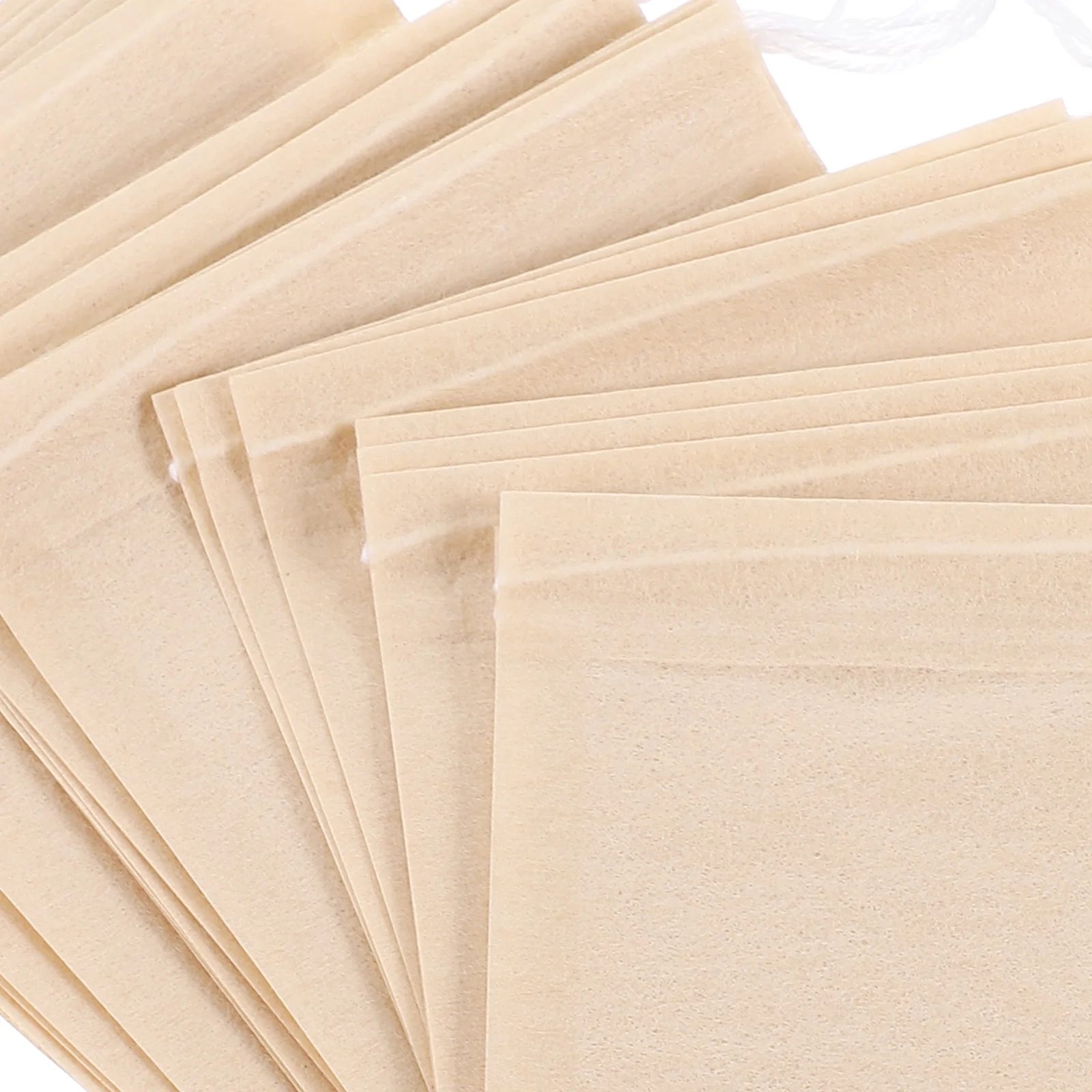 

300Pcs Paper Disposable Tea Filter Bags Drawstring Empty Loose Leaf Tea Bags Coffee Infuser Sachets Filter Pouches
