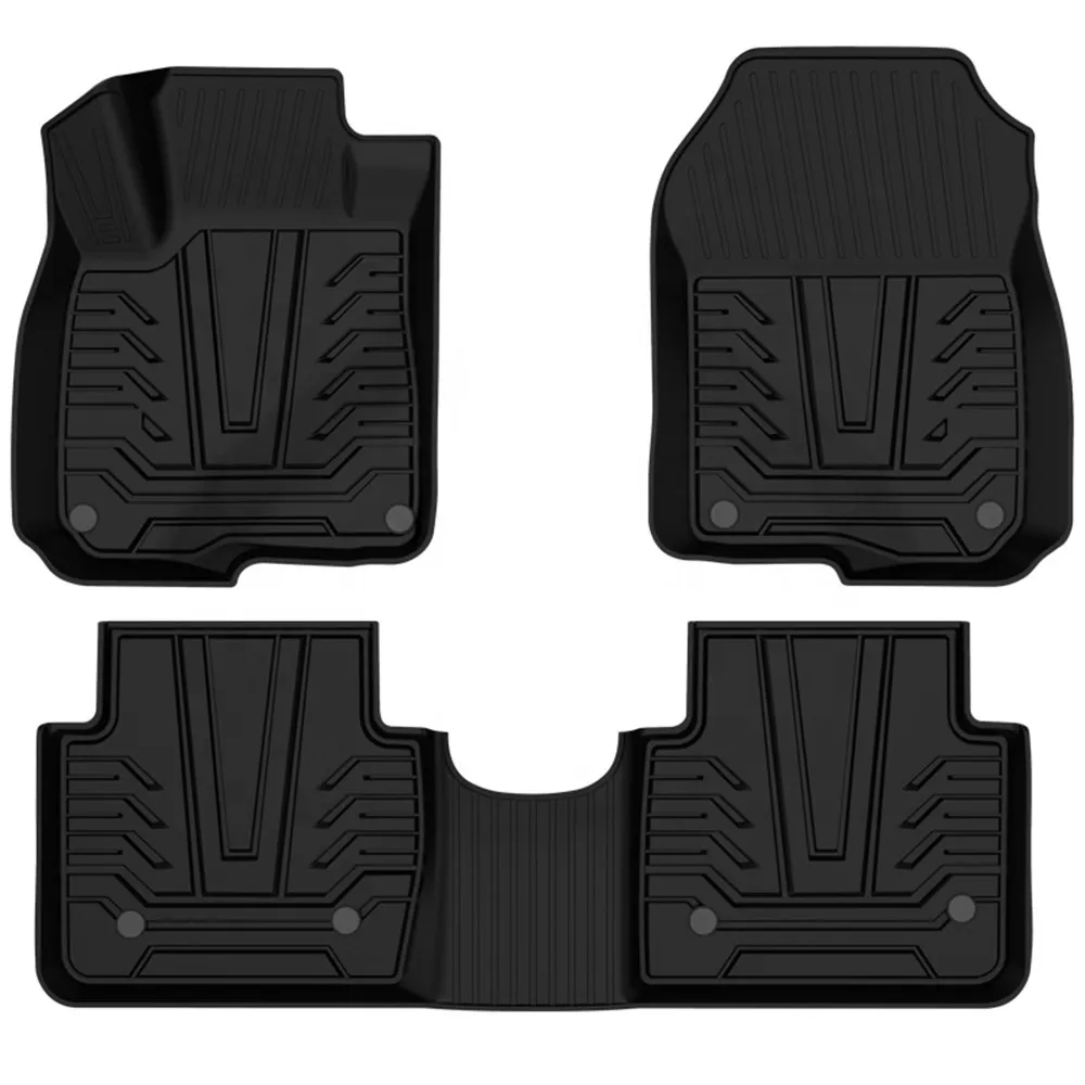 All Weather Dustproof Healthy TPE Rubber Car Floor Mats For Honda CRV 2017 2018 2019 2020 2021 CR-V Anti Slip Foot Carpet Pad