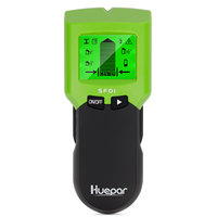 Huepar Stud Finder Wall Scanner 5 in 1 Electronic Sensor Metal Detector with LCD Display For Wood AC Wire Metal Studs Detection