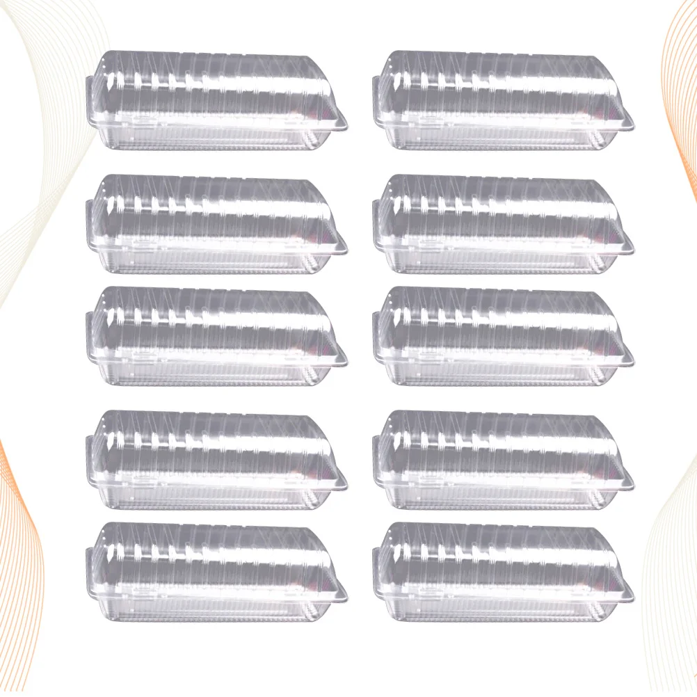 

30 шт., коробки для упаковки хлеба с отрывом вручную, одноразовые контейнеры для еды, безопасное сохранение тепла для холодильника, обеда, вечеринки, закусок, ресторанов