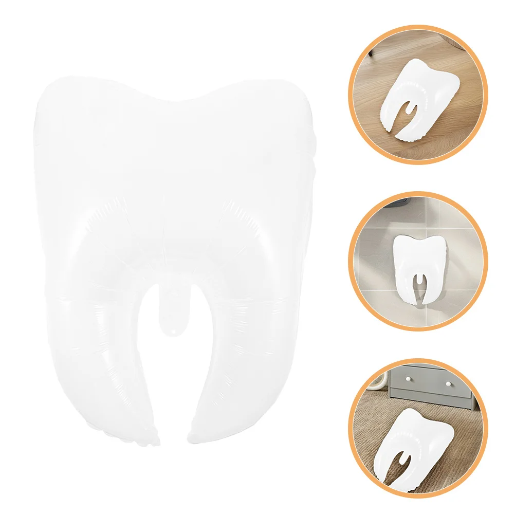 

8Pcs Tooth Balloons Decor Large Foil Balloons for Party Birthday Shower Wedding Event Fun Creative Atmosphere Decoration