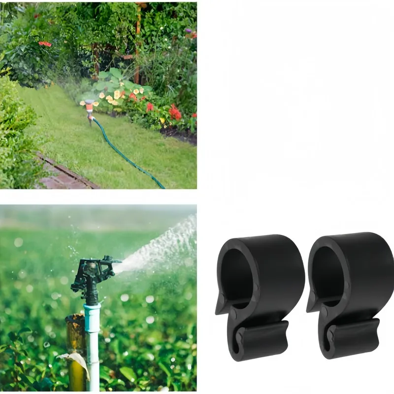 16mm S Type Pipe Clamps 49 pcs, Easy to Install, Durable Pipe Holders for Garden, Yard and Farm Use, Sturdy and Practical