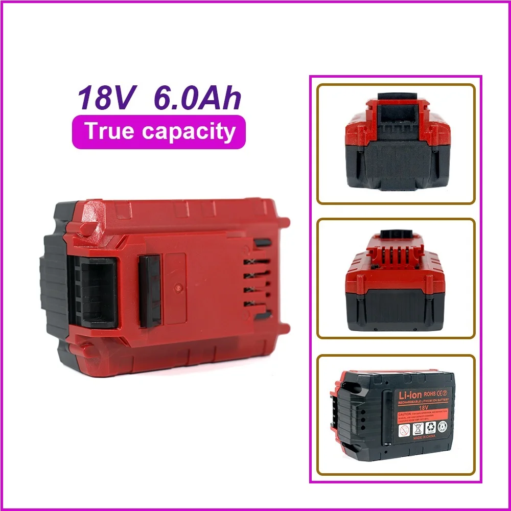 

For Porter 18V 3Ah-6Ah lithium battery Suitable for Porter Cable Bupai 18V 3.0ah-6.0ah Tool Lithium Battery PCC685L Replacement