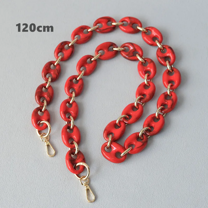 Neue Mode Damenhandtaschen-Accessoire Abnehmbare Ersatzteile Kette Candy Candy Riemen Damenhandtasche Metall-Schultergriff-Kette – Detail 18