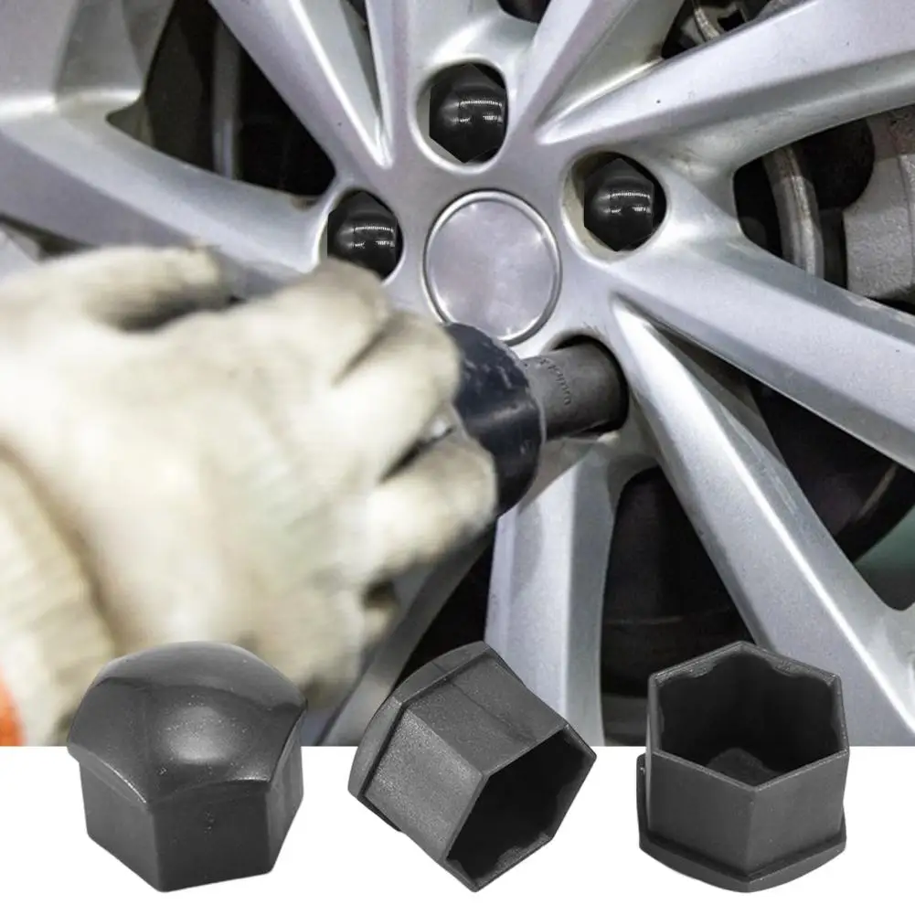 Wheel Bolts Cover Compact Car Wheel Cap 17mm Exterior Decoration  Unique Decorative Tyre Wheel Nut Bolt Head Cover