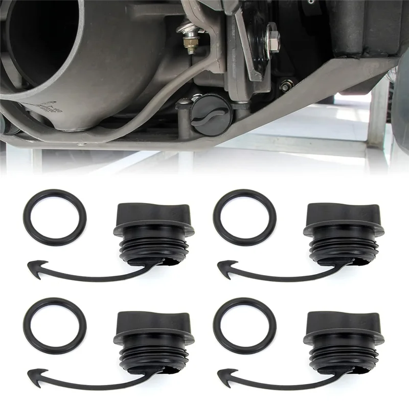 Kit de réparation de bateau de réveil pour Seadoo Spark RXT GTI GTX, bouchons de vidange de bateau à moteur avec pièces de joint torique 292002024 292001352 292001320 4 pièces