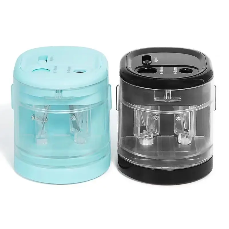 Hot Sell High Quality 2 Holes Electric Pencil Sharpener For School