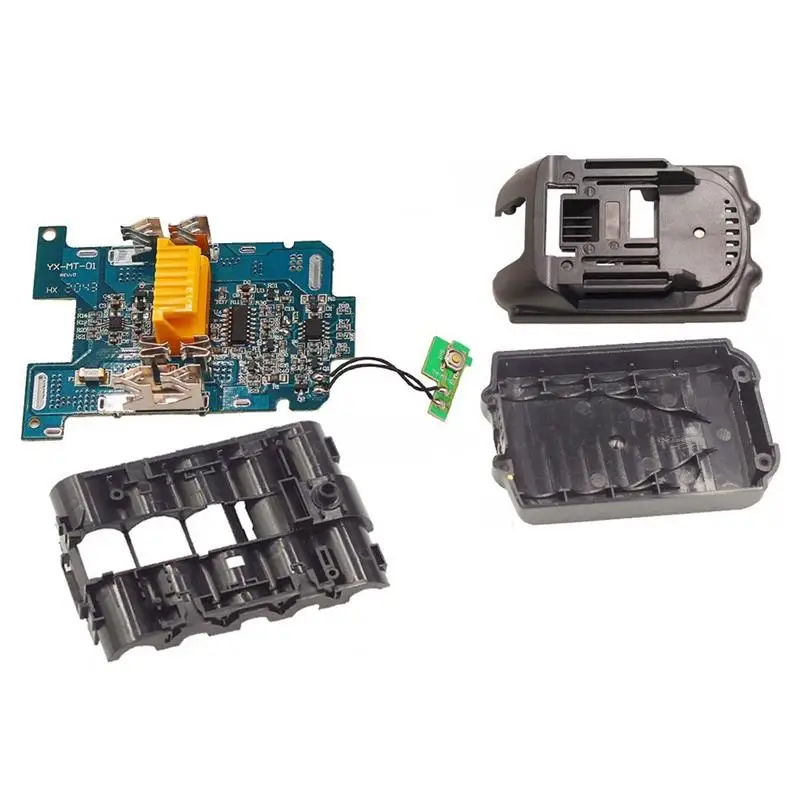 Single Cell Protection Detection BMS for Makita 18V Battery Case BL1830 BL1820 BL1815 BL1860B LXT 400 DIY Battery Case