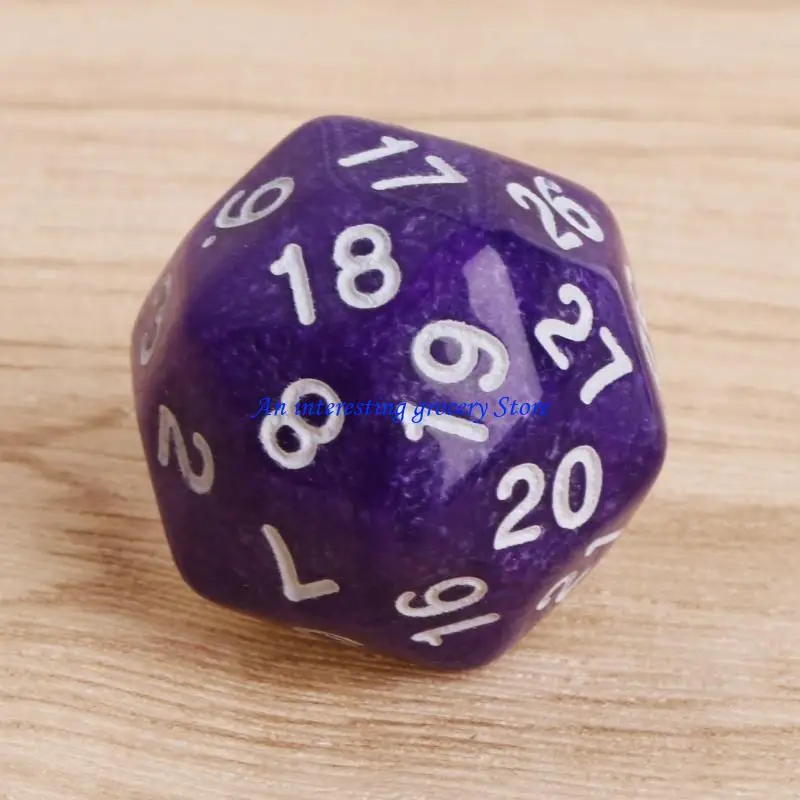 

652d 6pcs/set acryl -многогранные кости для настольной игры TRPG