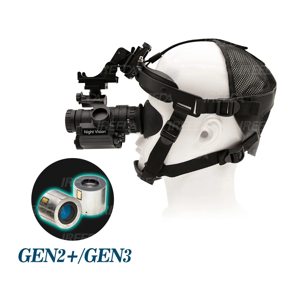 

IREEDA PVS-14 NVM Thermal Monocular with White or Green Phosphor FOM1800 Night Vision Gen3 PVS 14 Night Vision Housing