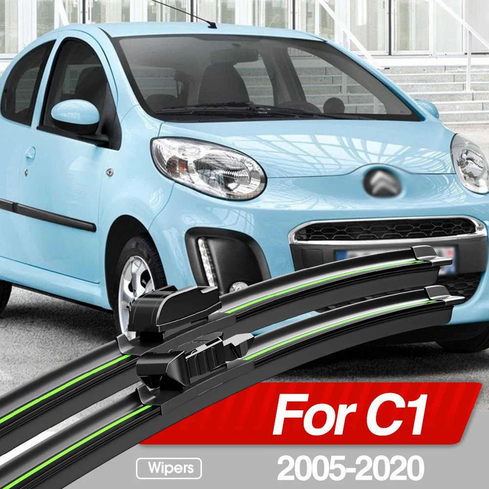 Per Citroen C1 2005-2020 spazzole tergicristallo anteriore 1 pz accessori finestra parabrezza 2006 2009 2011 2013 2014 2018 2019