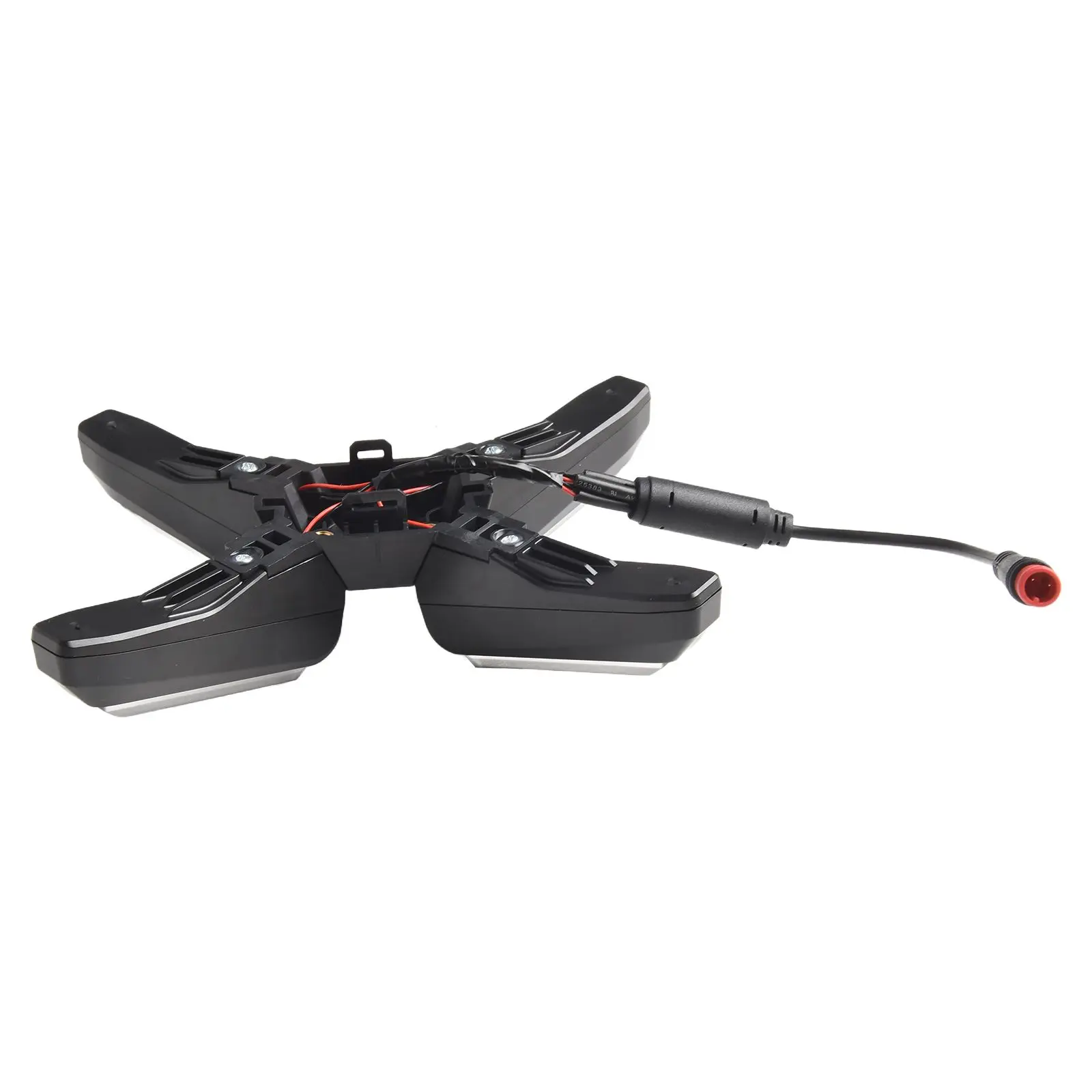 

4W Front Light Electric Scooter Light For Rainy Weather Easy Install Headlight Quick Tool-Free Mounting Robust ABS Plastic