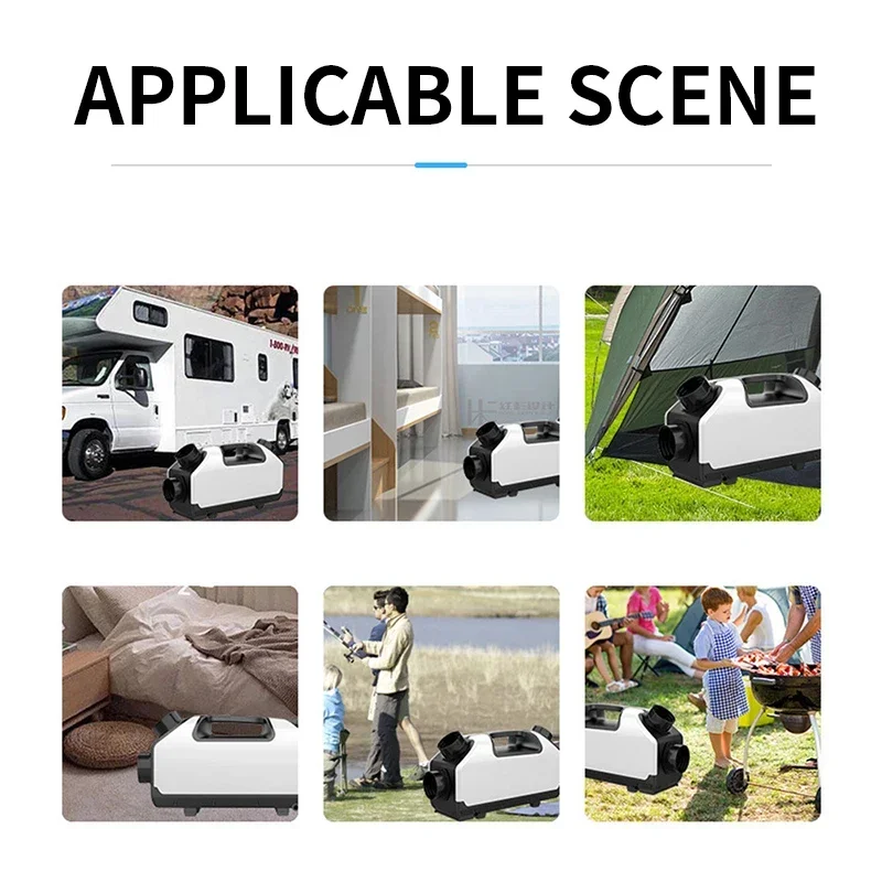 ضاغط هواء صغير للسفر في الهواء الطلق ، مكيف هواء محمول ، تبريد حفلات التخييم ، مبرد خيمة عميق ، 3.0