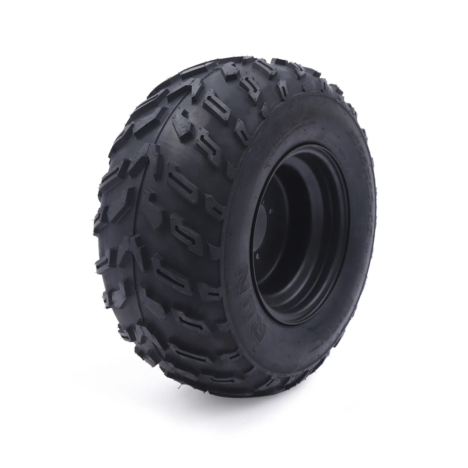 Шина 22x10-10 с диском 10 дюймов для квадроциклов 200-250 куб. см, картов, внедорожников, черная