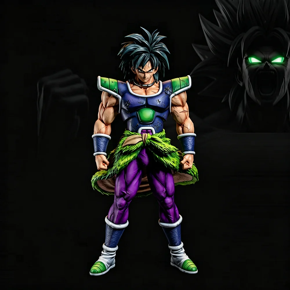 YJ Statue Dragon Ball Super Broly Figur Super Saiyajin PVC Actionfiguren 40cm/15,75 Zoll Sammlerstück Spielzeug Geschenke – Detail 1