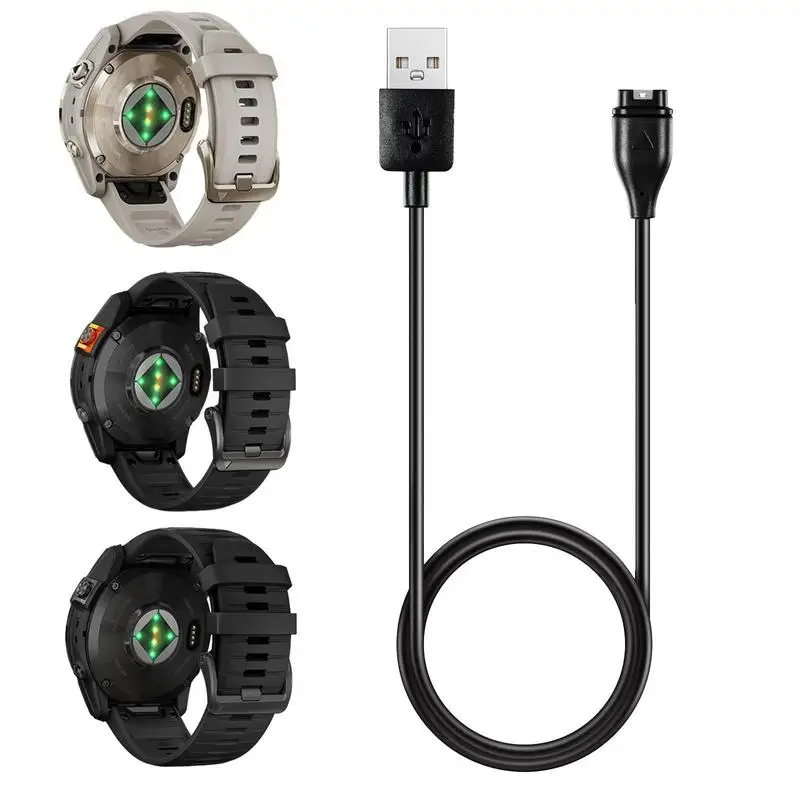 USB-кабель для зарядки GarminFenix 7X Pro 7Pro 7S Pro 6 6S 6X 5 5X, 100 см