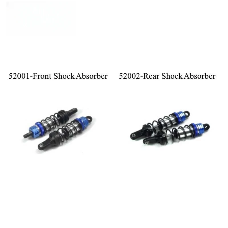 RC CAR PARTS ACCESSORIES FRONT REAR SHOCK ABSORBER FOR HSP BLUE ROCKET ON ROAD CAR 94052 (PART NO. 52001, 52002)