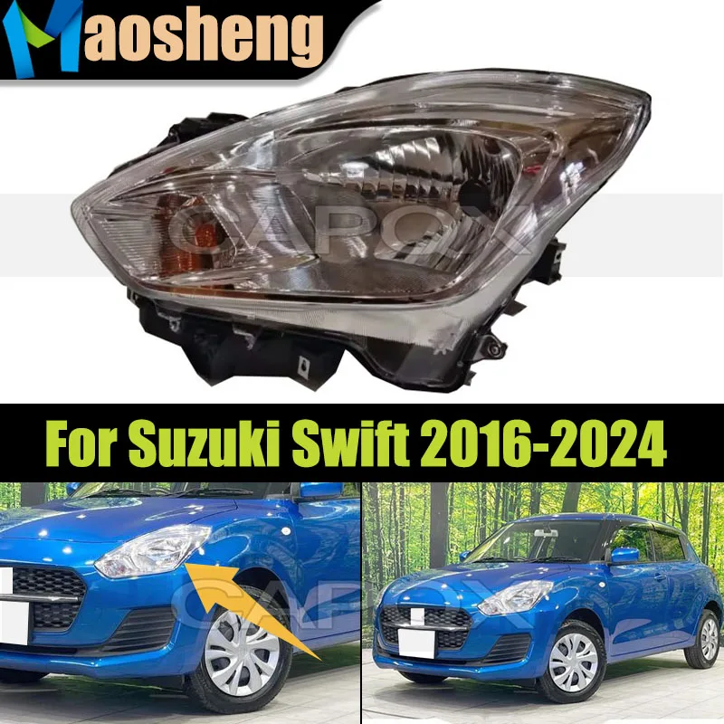 

Front Bumper Headlight Head Light For Suzuki Swift 2018 2019 2020 2021 2022 2023 Headlamp Head Lamp Driver Light