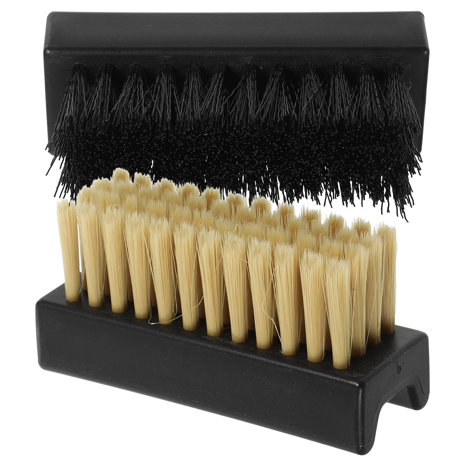 

2 Pcs Cleaning Brush Set Soft Hard Bristles Hand Scrubber PP Stains Remover Shoe Polishing Comfort Grip