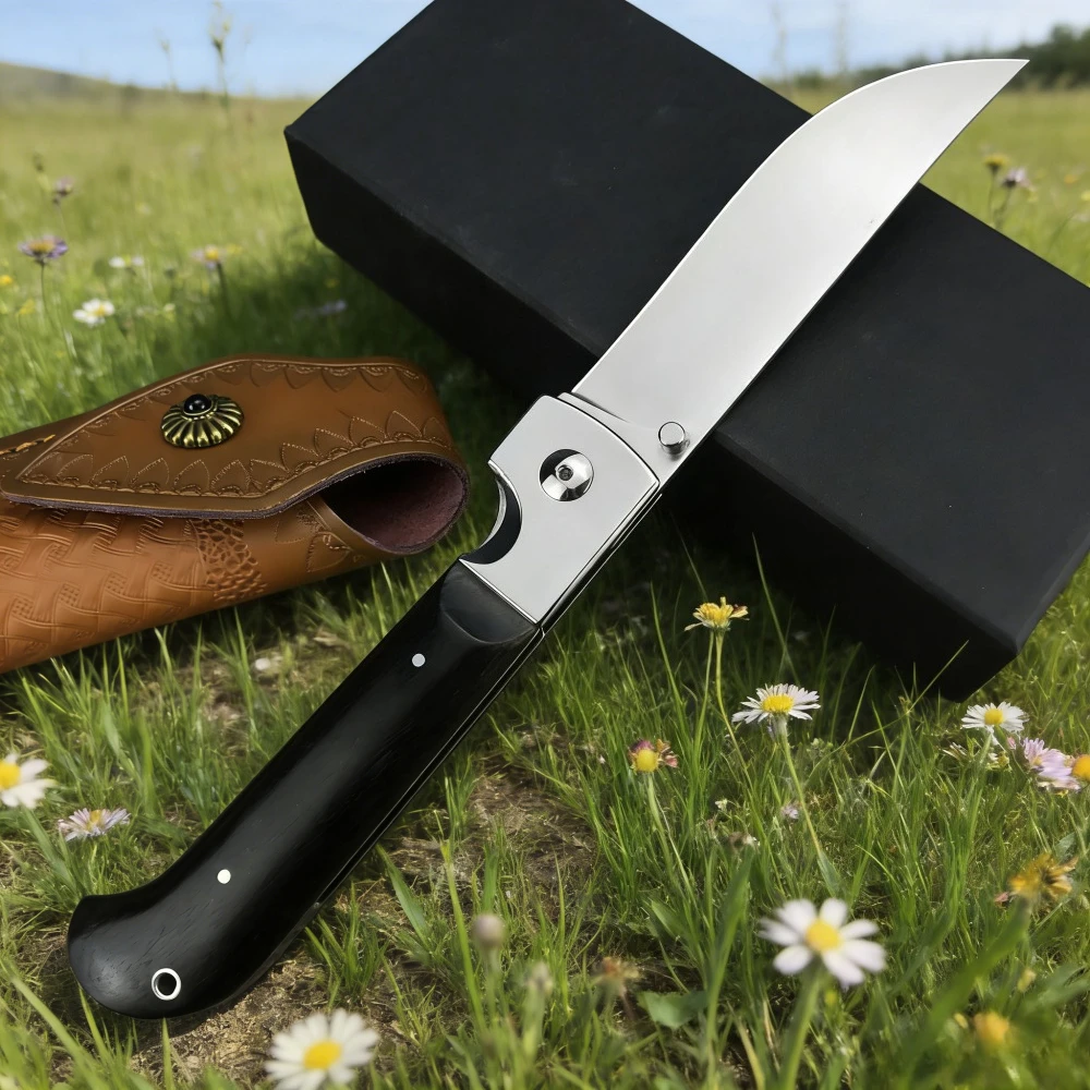 

New Style Jungle Pocket Folding Knide Multi Outdoor Knives 14C28N Blade Peeling Tool Stainless Steel Knives EDC Knives