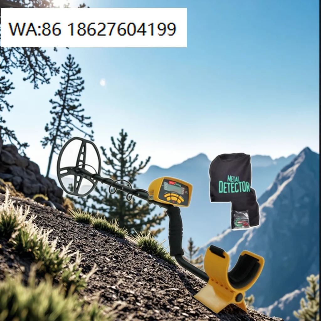 25cm Coil Underground Metal Detector IP68 Waterproof 10 Inch Sensitivity ABS Plastic Gold Detector GTX4060