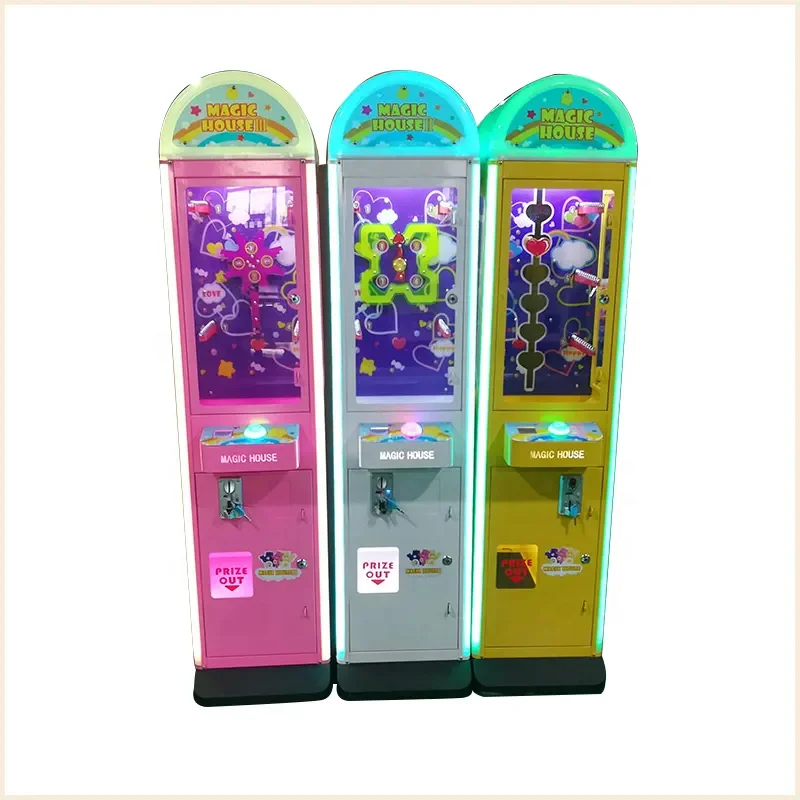 

Attractive Magic House Gift Prize Game Machine Prize Vending Push Toy Gift Game Machine Coin Operated Arcade Machine