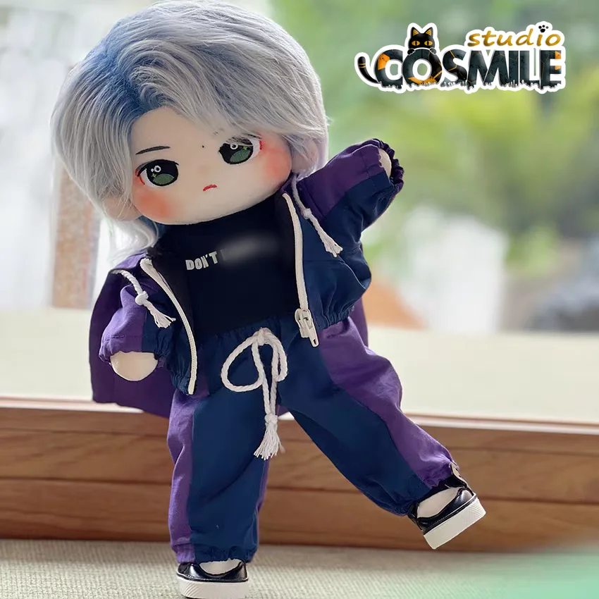 

Одежда для кукол 30 см The Untamed Star Idol Yibo Idol Фиолетовый спортивный костюм Плюшевый костюм 30 см Аксессуары для кукол Одежда для кукол GG Aug
