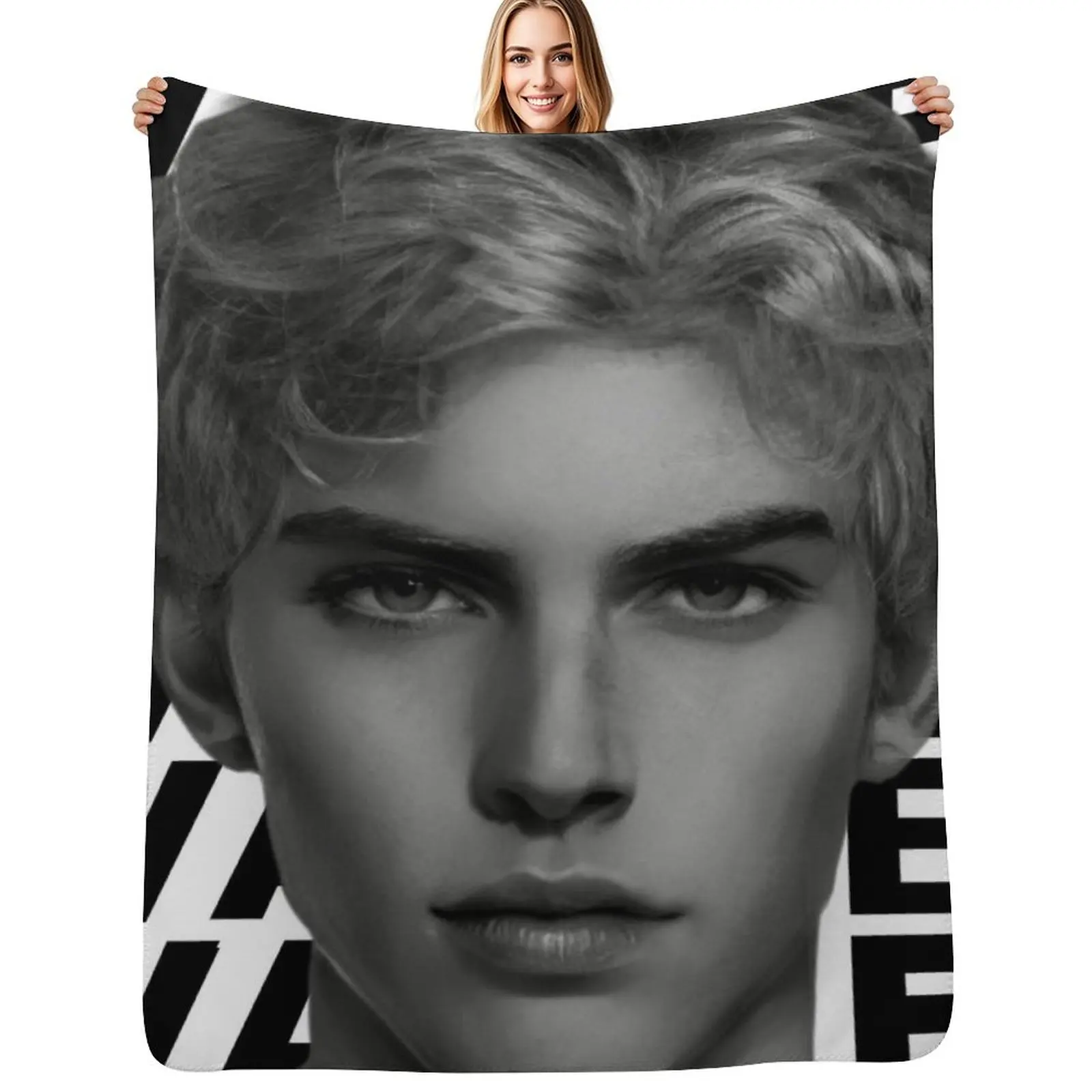

Aaron Warner, Shatter Me Throw Blanket Soft Cozy Blanket for Pet Kids Adults