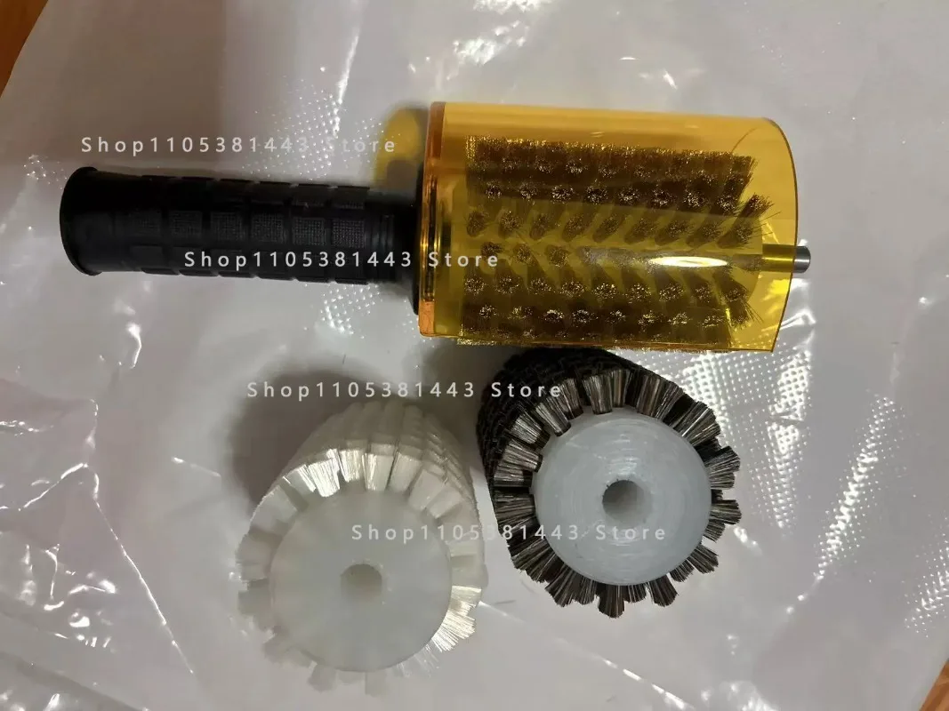 Kit Nylon Brass Horsehair Professional Ski Wax Brush Kit Ski Maintenance Tools Waxing Equipment Supplies Snowboard Wax Brush