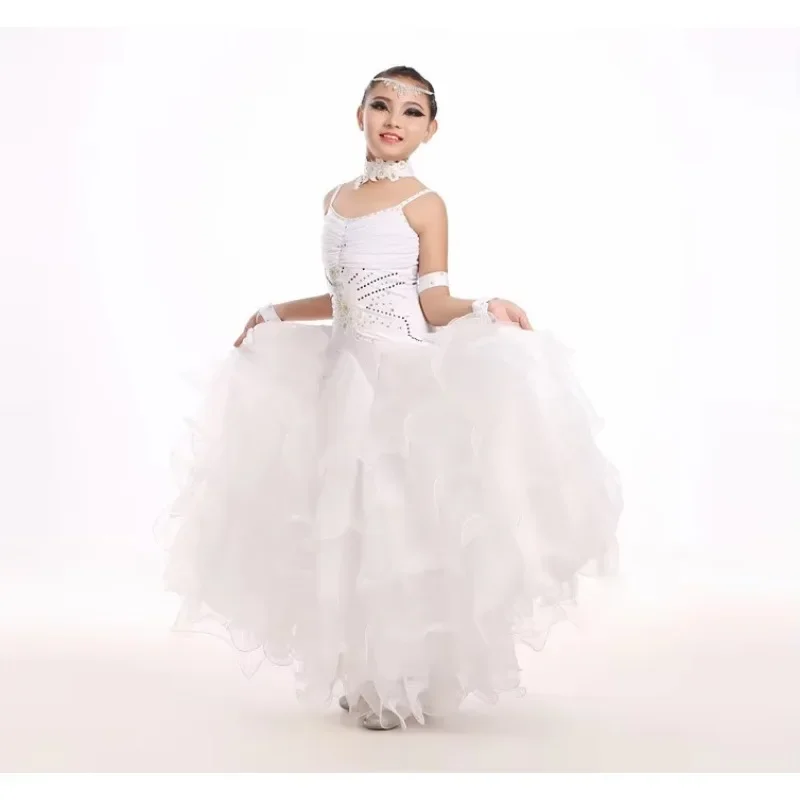 새로운 여자 볼룸 댄스 드레스 표준 볼룸 댄스 스커트 Ladin 드레스 Vestido De Formatura Waltz Dance Dress