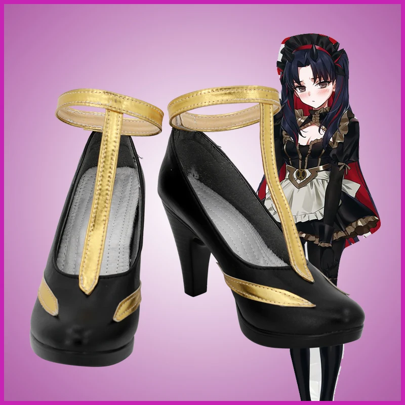 

Fate Grand Order Ishtar Cosplay PU Shoes Boots Halloween Cosplay Prop