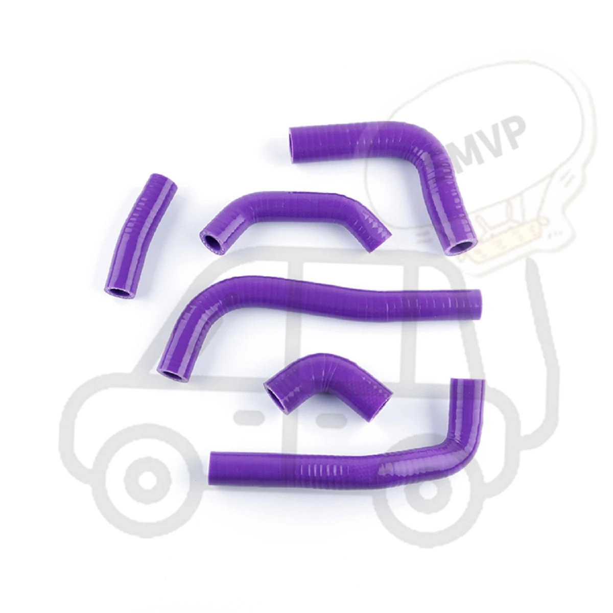 6 قطعة خراطيم السيليكون لهوندا CRF450 CRF 450 R CRF450R 2002 2003 2004 أداء استبدال أجزاء المبرد أنابيب المبرد مجموعة #2