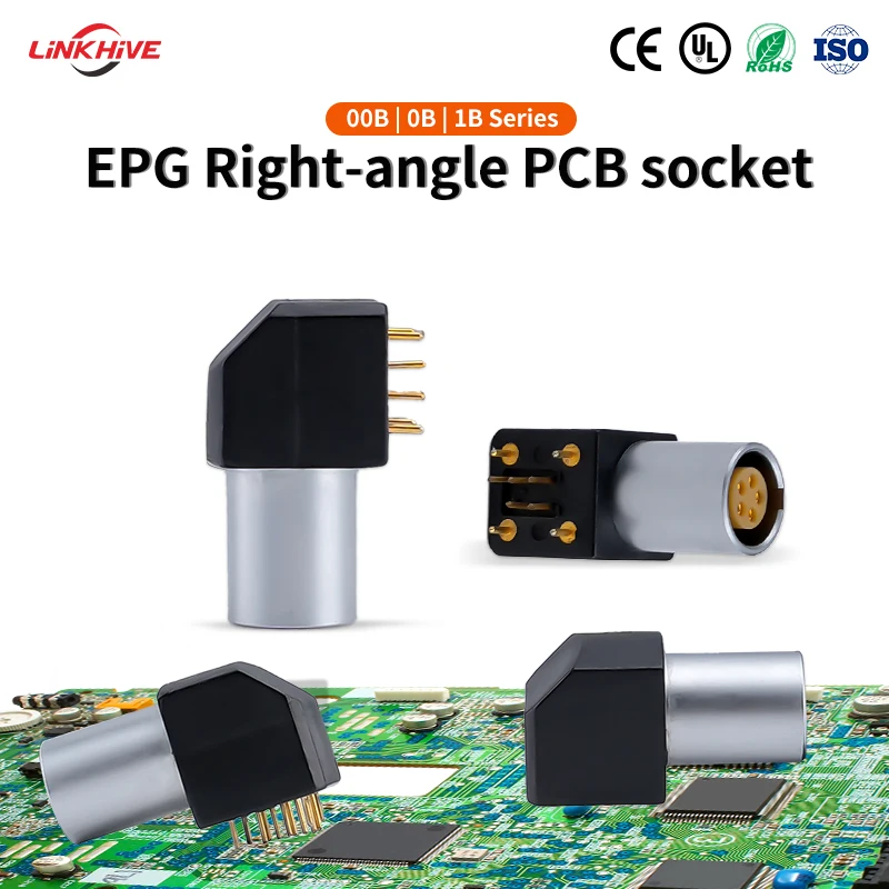 High Reliability B Series 2-10Pin EPG ZPG China Manufacturer (Durable & Stable)Circular Push-Pull Connector Compatible with ODU - view 2