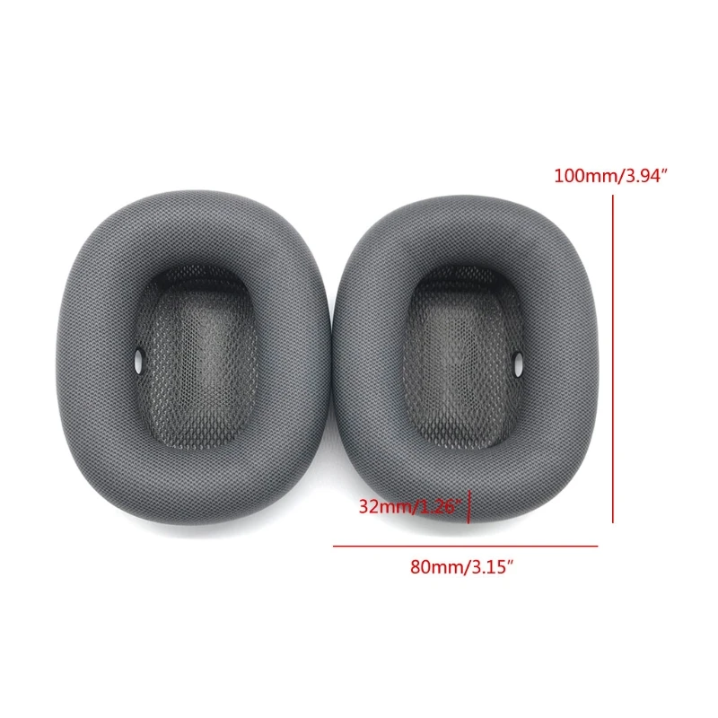 448F Reemplazos de la cubierta de reparación de almohadillas para auriculares Max almohadillas de esponja suave