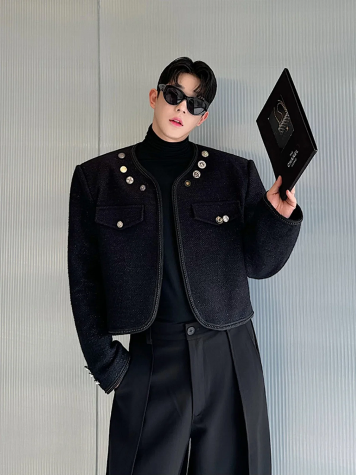 

Мужская верхняя одежда Ort Jaet: повседневная куртка с жемчужной отделкой, многоцветная, для весны, осени и зимы, молодежный тренд