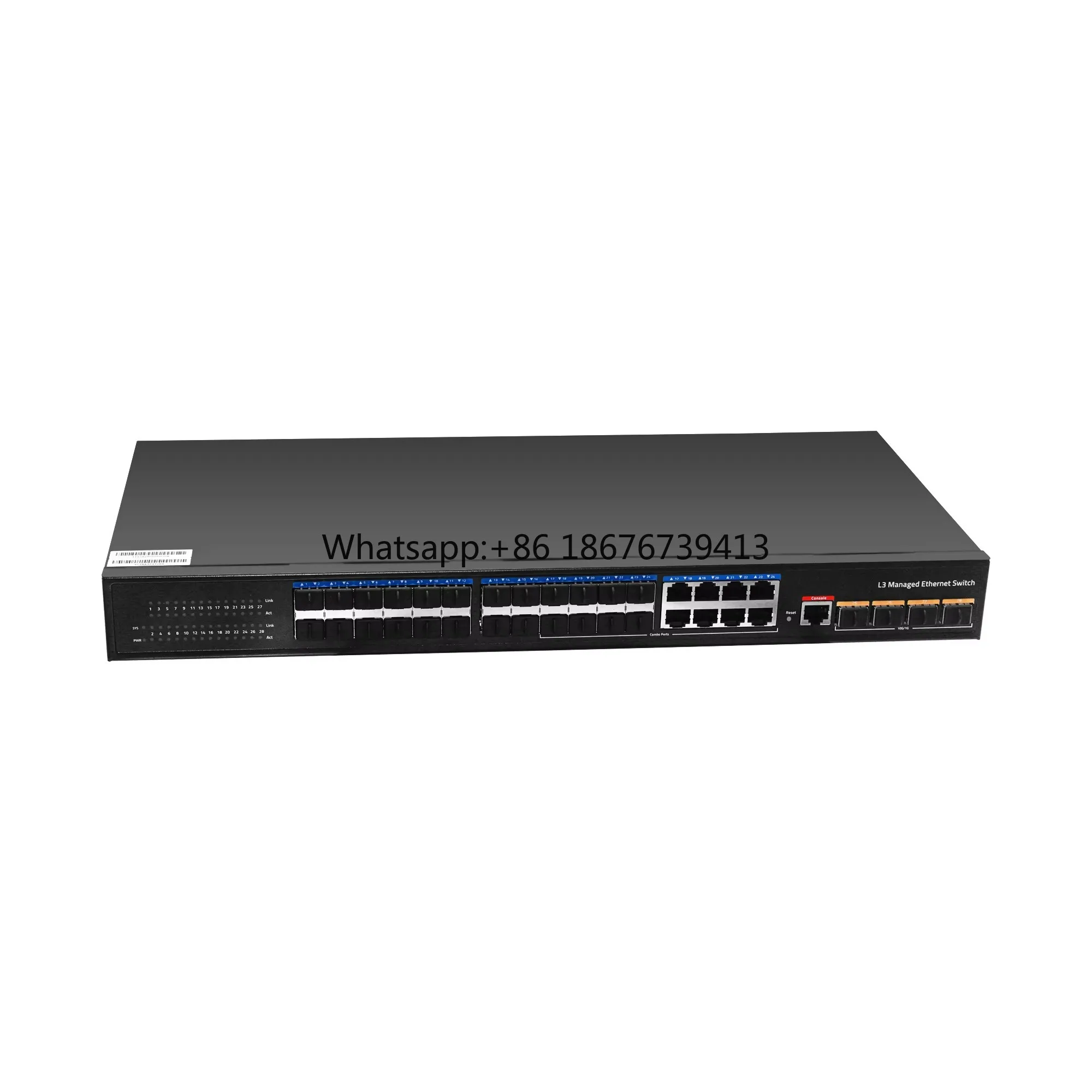 10/100/1000M 24 Optical 8 Electrical Ethernet Switch 24 Port Gigabit Ethernet POE Switch  for FTTH