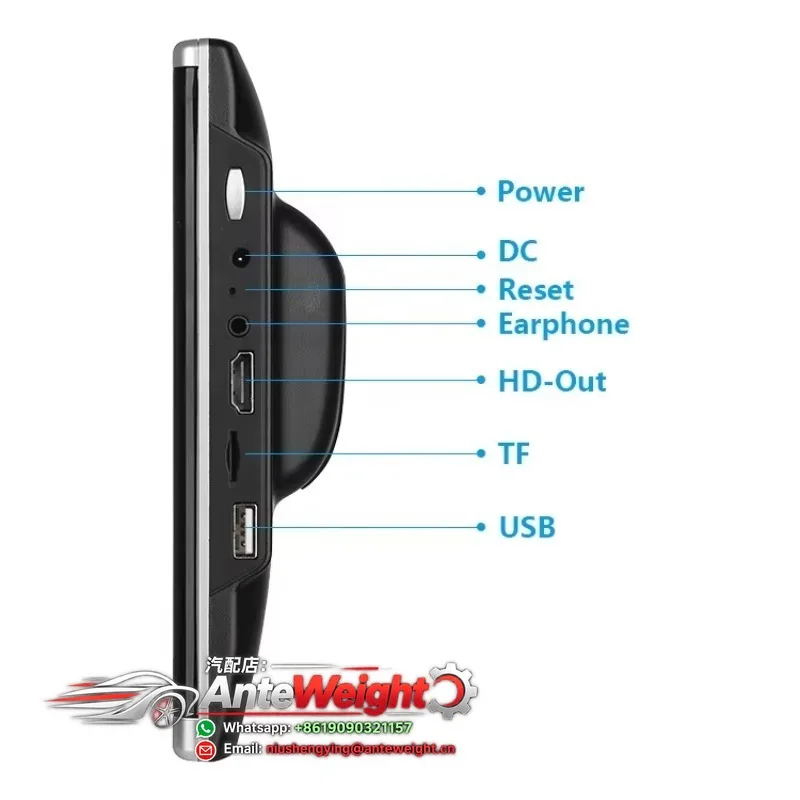 11.6In Touch Screen HD TV RV Car Rear Seat Entertainment Display Player Wifi Android Headrest Monitor view 4