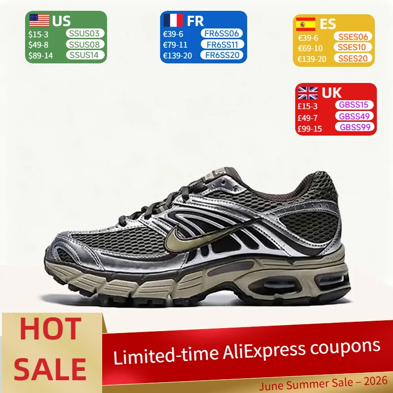 

Nike Air Max Moto2K: Retro, Fashionable, Versatile, Durable, and Comfortable Low-Top Running Shoes for Women HQ2056-201