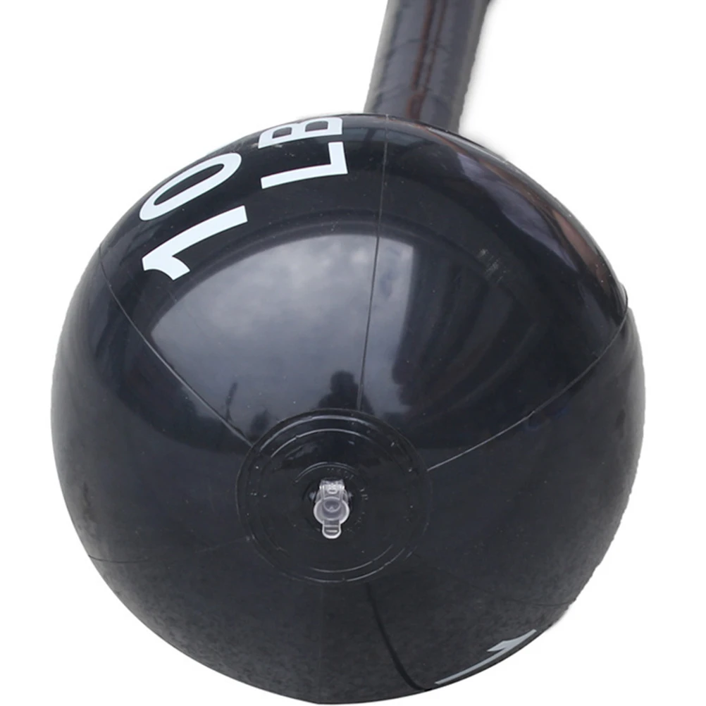 2 ชิ้น Inflatable หนา Barbell ของเล่น PVC เด็กอุปกรณ์กีฬา Party วันเกิด Carnival