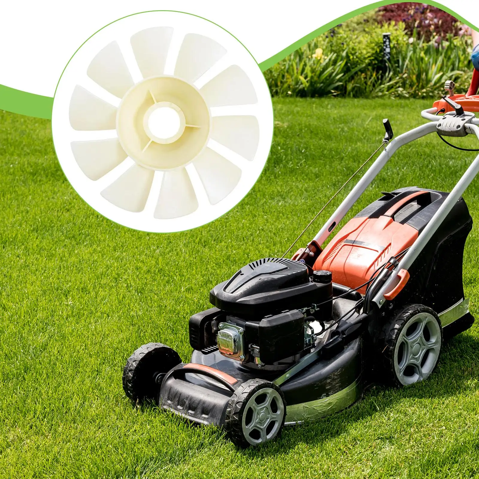 

Lawn Mower Hydro Fan Easy to Install Premium Practical Modified Part 731-06098 for Lgtx1054 LT1042 Ltx1046 Lgtx1050 Ltx1042