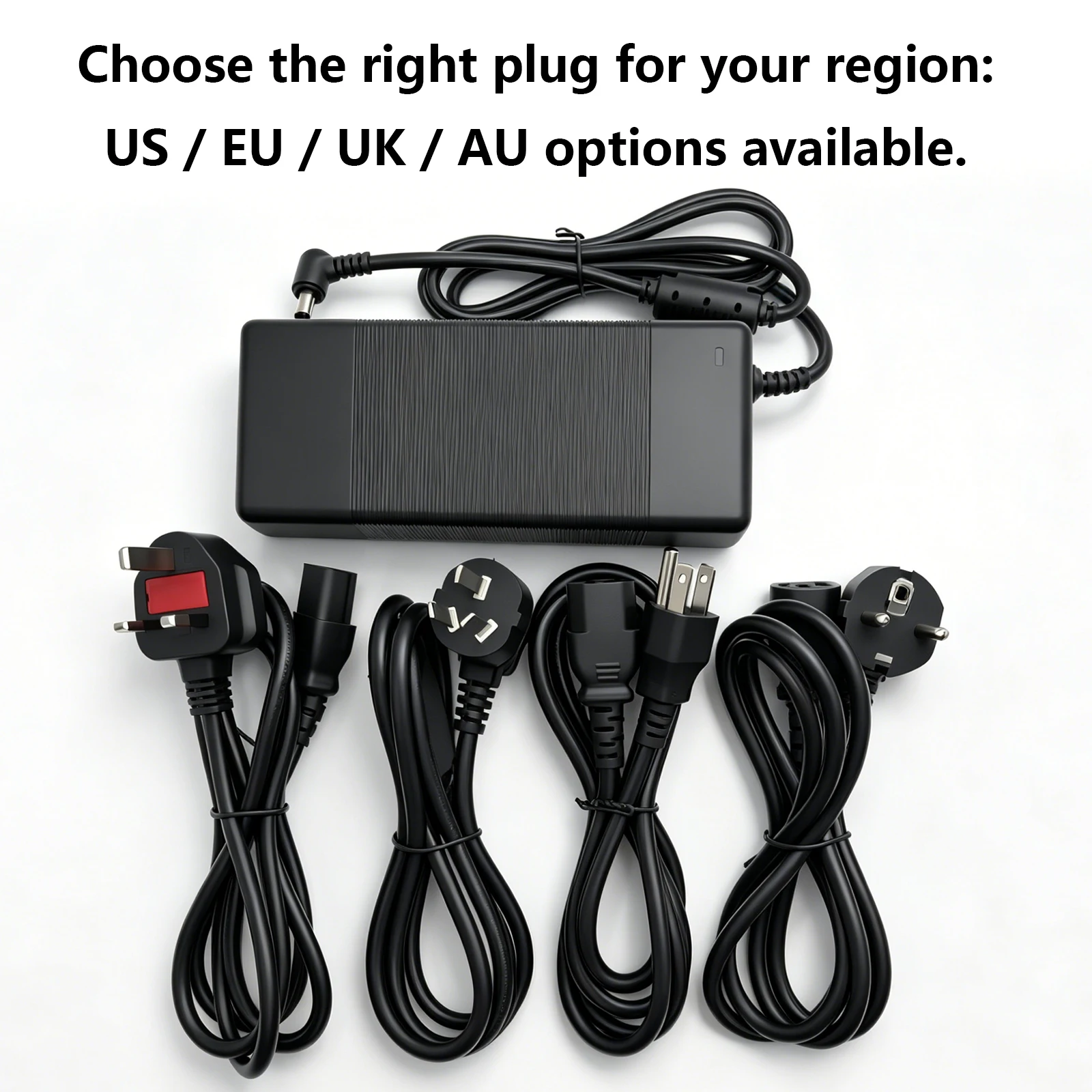 DC 48V 10A Power Adapter 100-240V Audio Amplifier Power Supply Charger Compatible with TPA3255 A07 Max A70