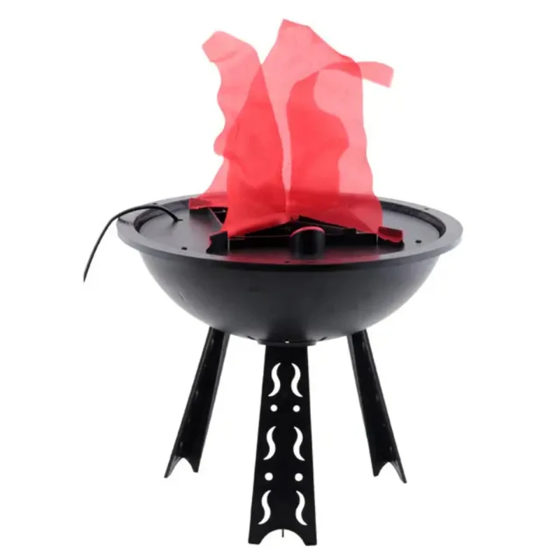Hängende Simulierte Feuerflammen-Brasierlampe, Künstliche Flammen-Nachtlampe, Lampe mit Feuereffekt für Halloween, Weihnachten, Heimdekoration – Detail 1