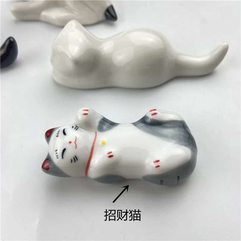 EZONE Ceramic Pen Holder Writing Brush Holder Chinese Calligraphy Pen Holder For Watercolor Ink Painting School Office Supplies