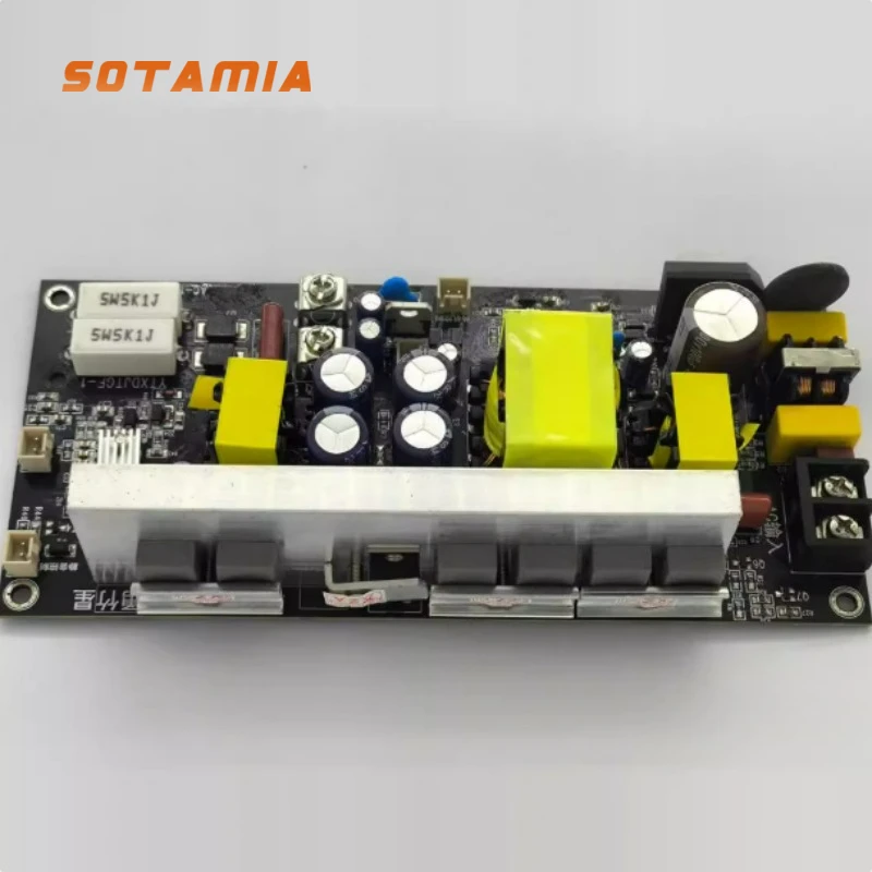 

SOTAMIA Professional Digital Power Amplifier Board Mono 600W D Class Amplifier with LLC Switching Power Supply Integrated Board
